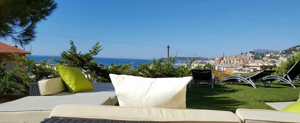 Cap Au Sud,Vue Panoramique Mer,Piscine Menton Ngoại thất bức ảnh