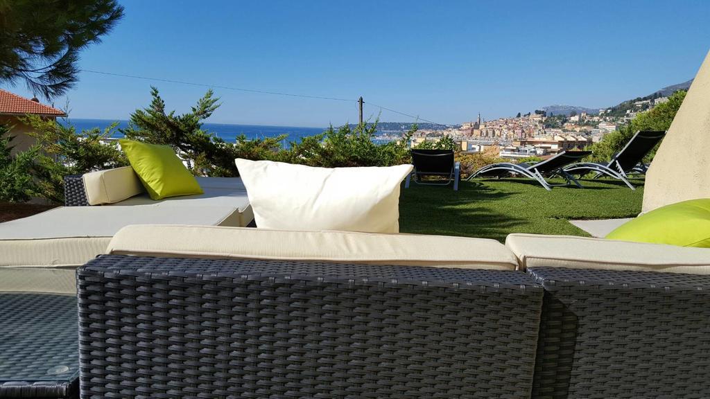 Cap Au Sud,Vue Panoramique Mer,Piscine Menton Ngoại thất bức ảnh